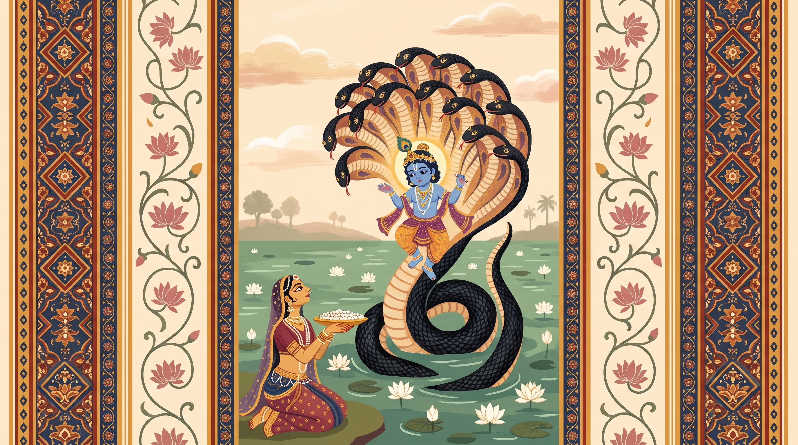 Leave the Water-Lotus and Go, O Child